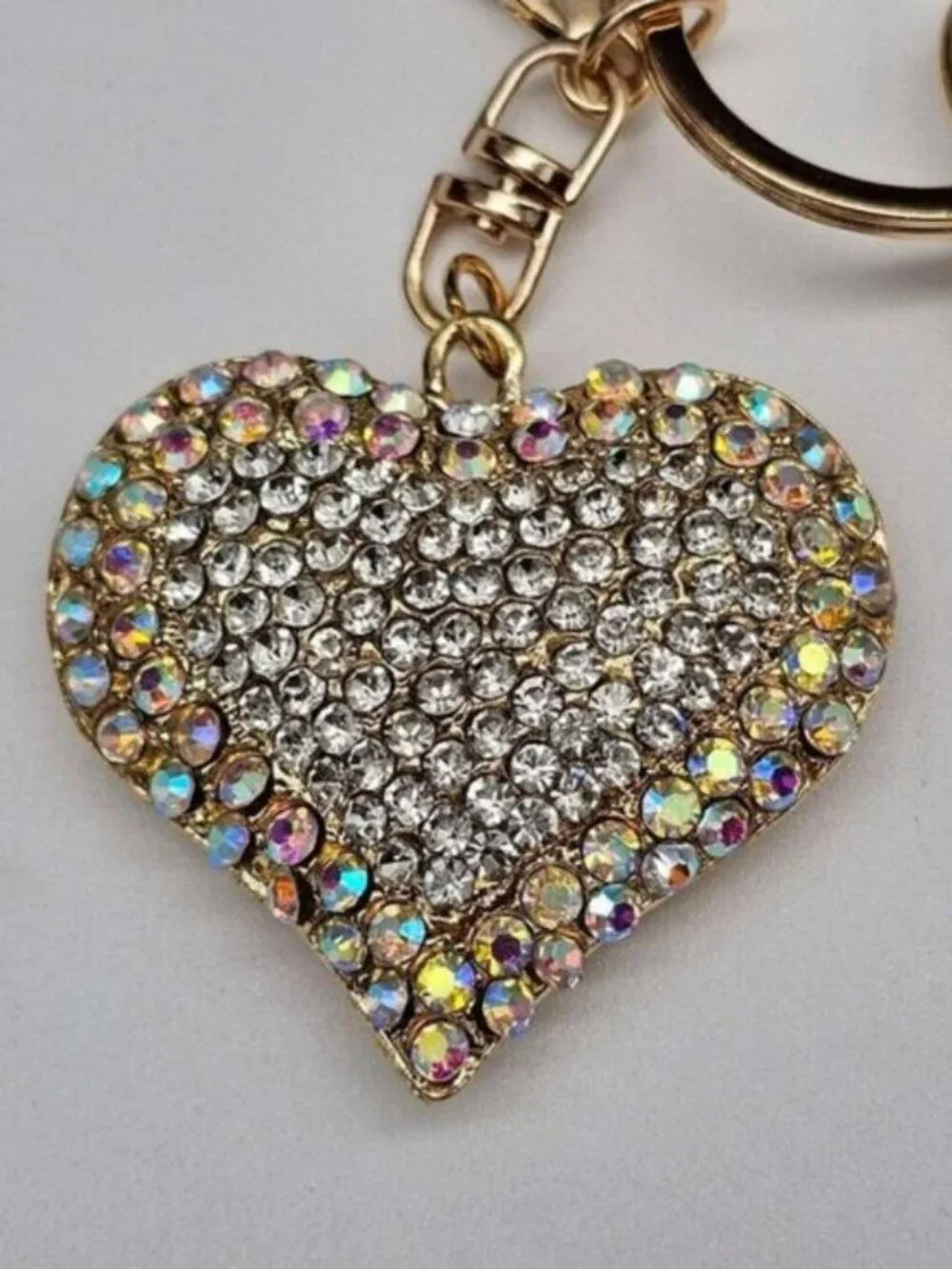 Louis Vuitton Authentic Gold Lock 🔒 Unbranded Heart Keychain Charm for Bags